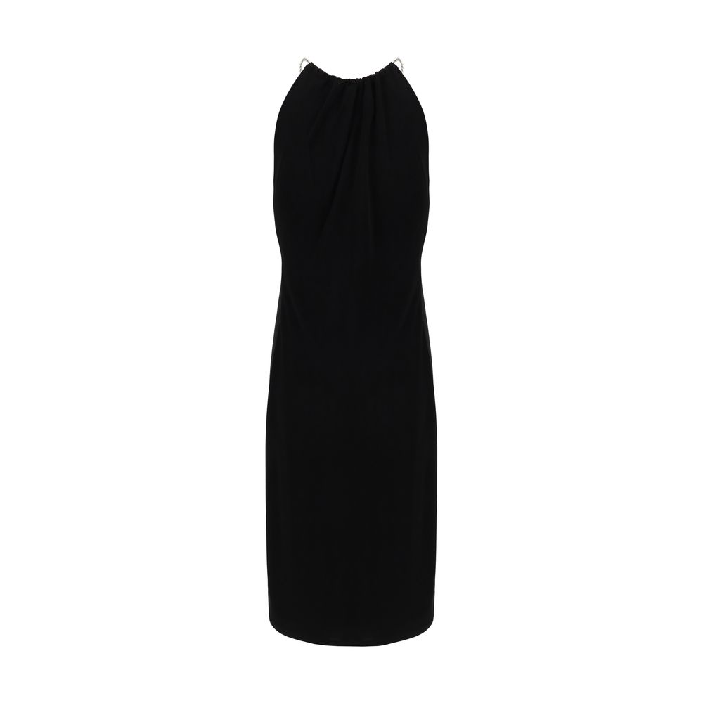 Givenchy Midikleid mit Neckholder-Ausschnitt