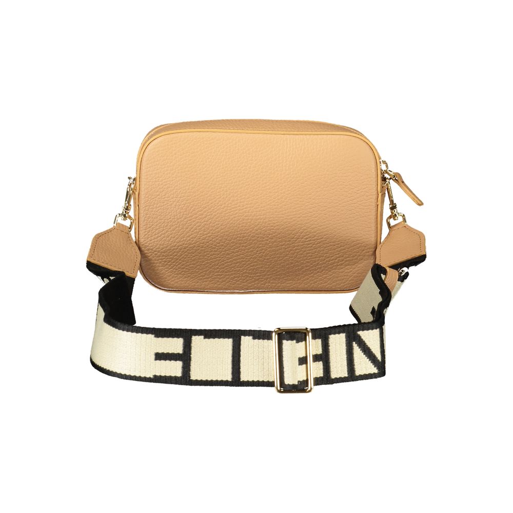 Coccinelle Braune Leder Damen Handtasche