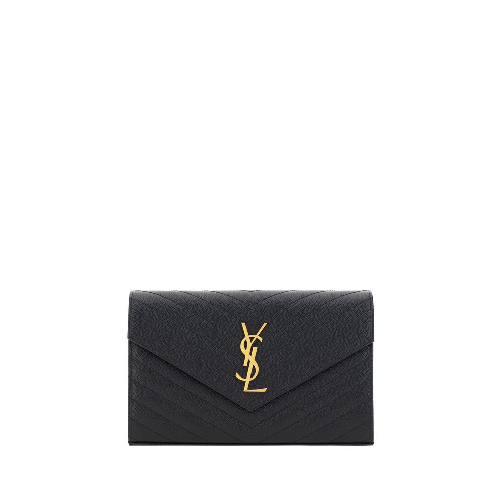 Saint Laurent Schultertasche mit Logo