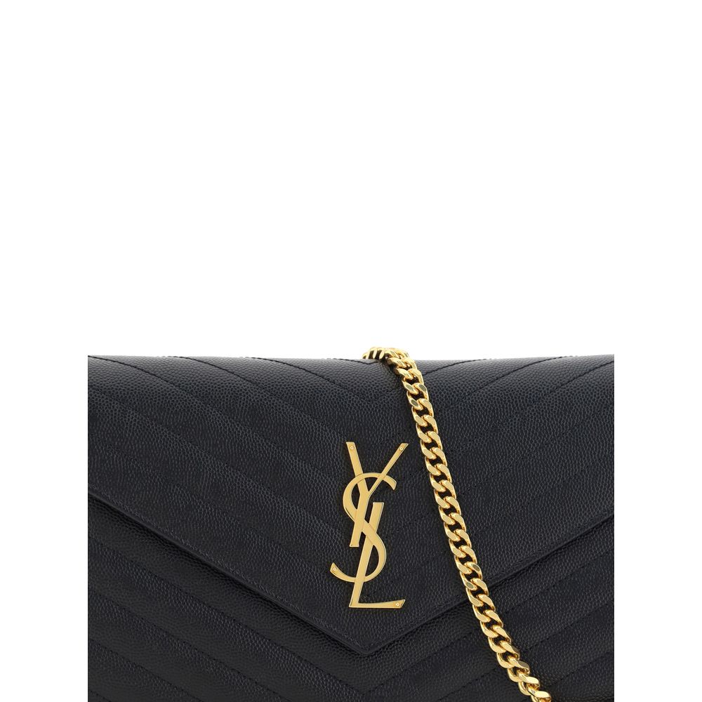 Saint Laurent Schultertasche mit Logo