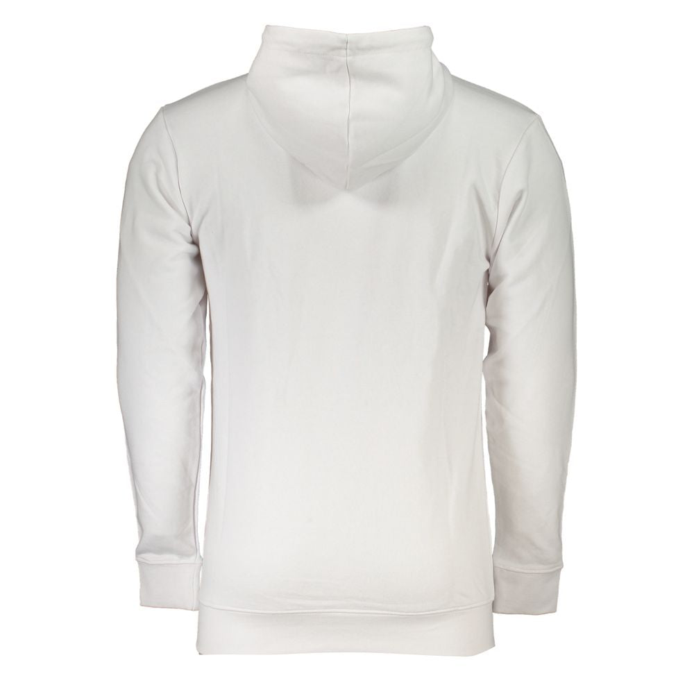 Cavalli Class Weißer Herrenpullover aus Baumwolle