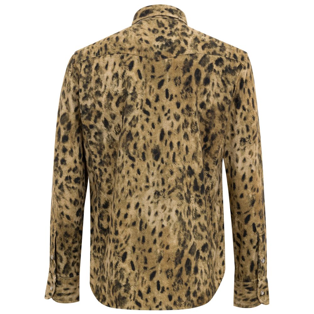 Beiges Baumwollhemd von Tom Ford