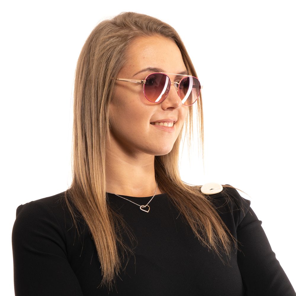 Guess Rosa Damen Sonnenbrille