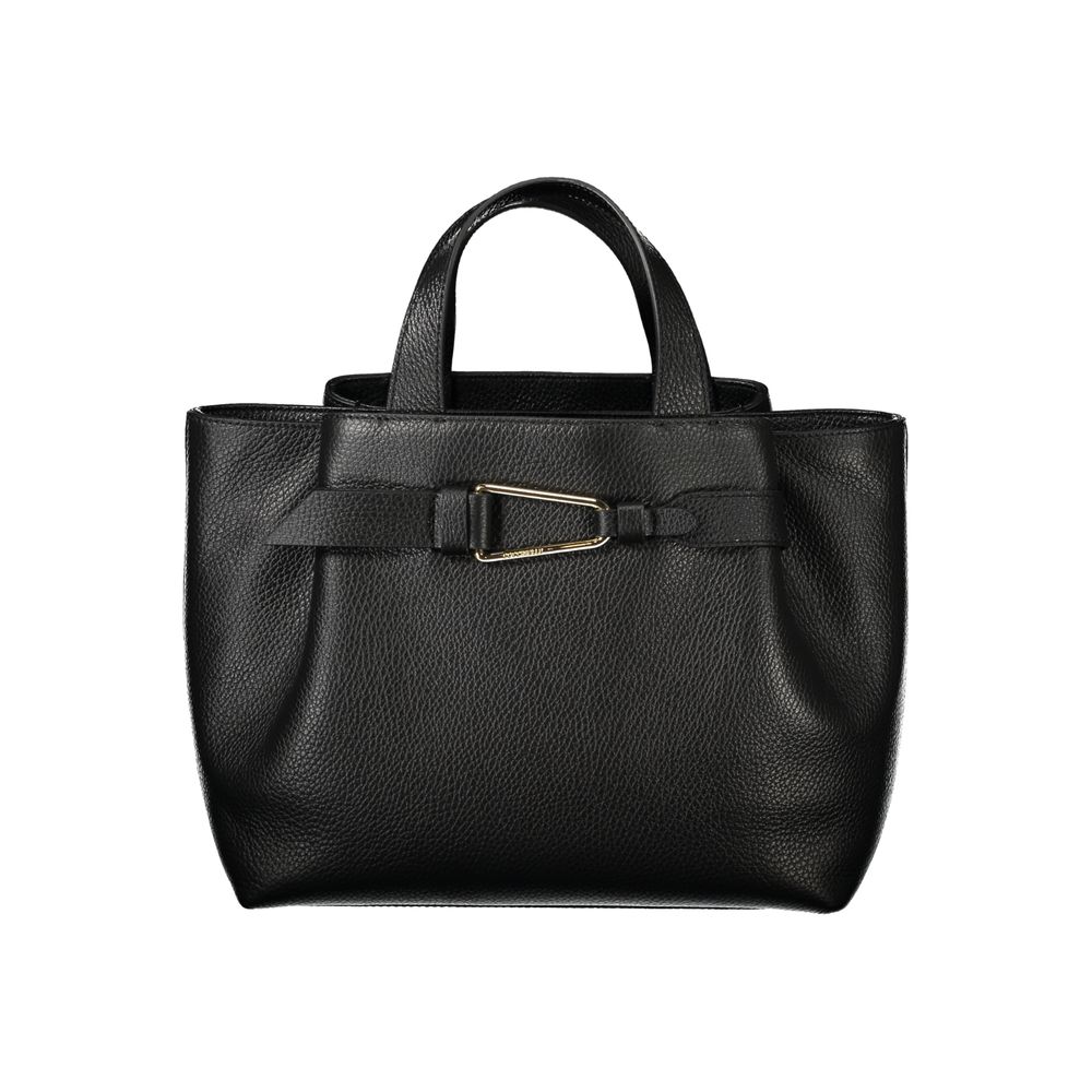 Coccinelle Schwarze Leder Damen Handtasche