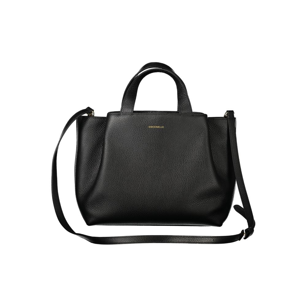 Coccinelle Schwarze Leder Damen Handtasche