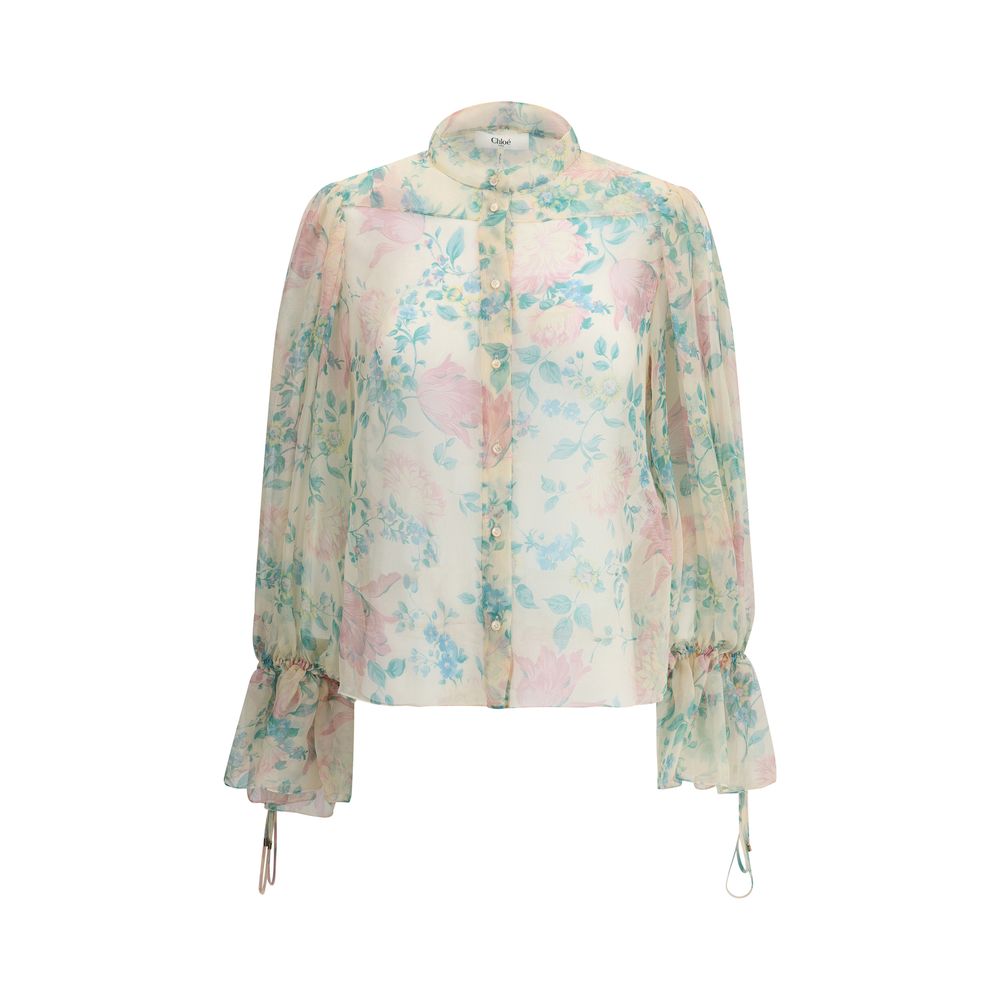 Transparente Bluse von Chloé