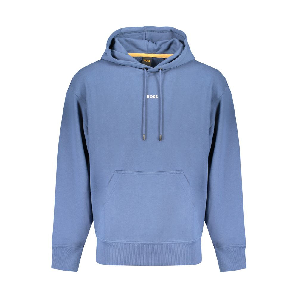 Pull en coton bleu Hugo Boss