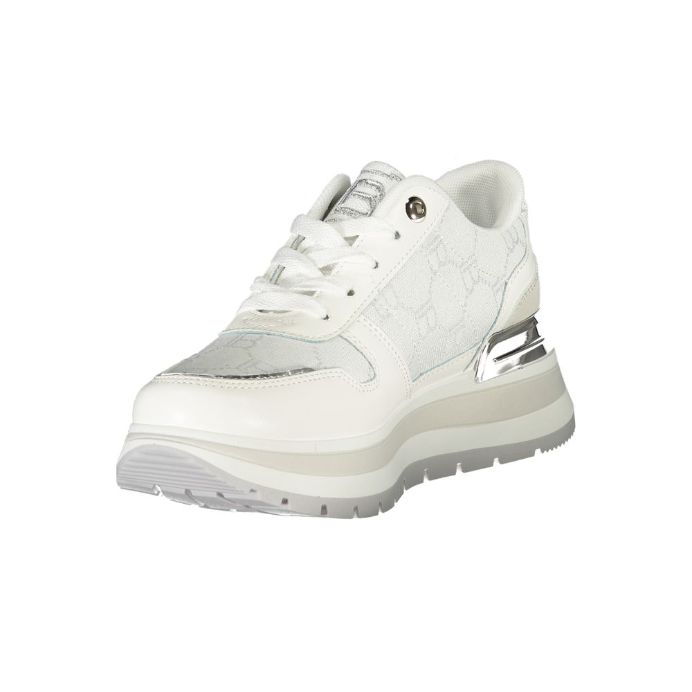 Laura Biagiotti Weiße Polyester Damen Sneaker
