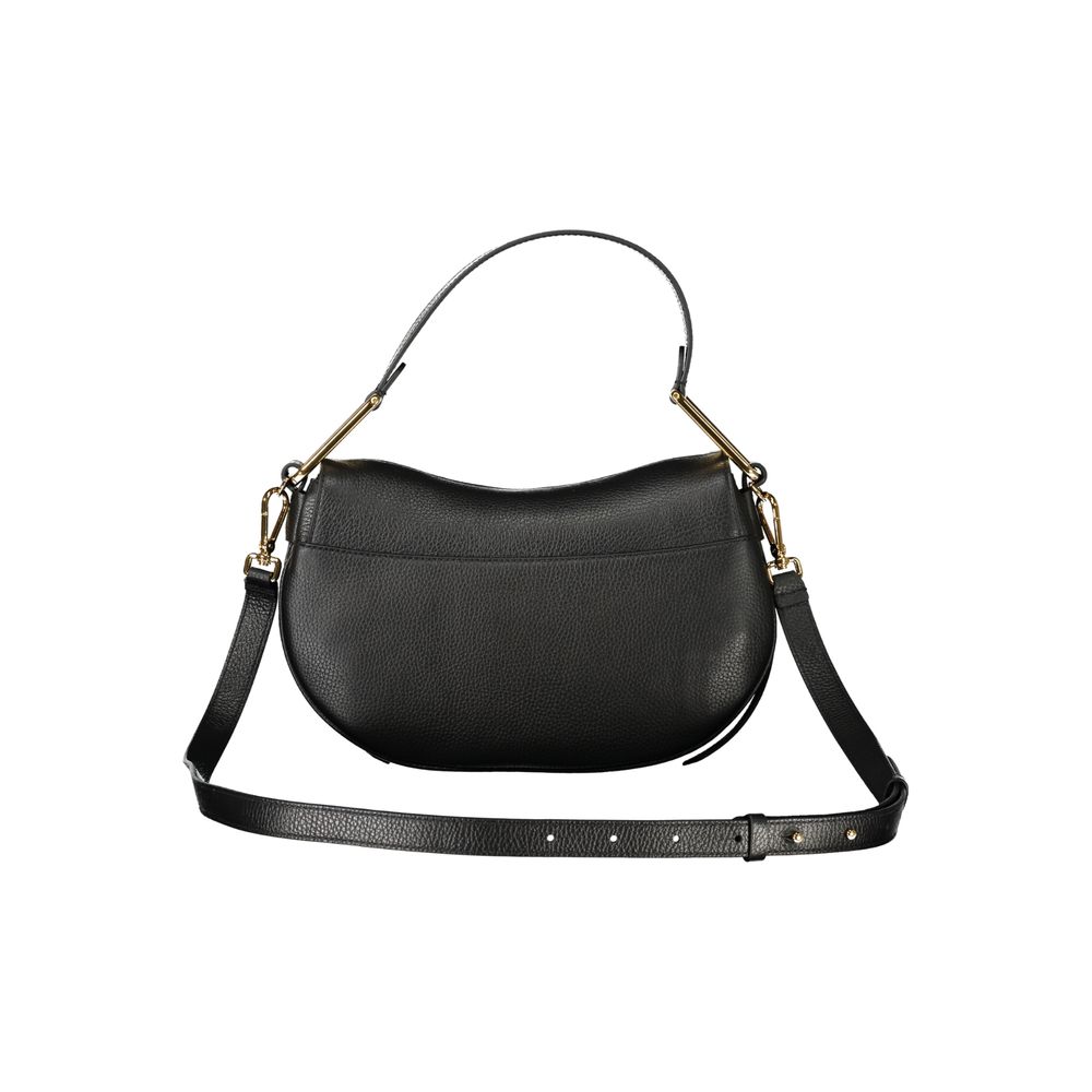 Coccinelle Schwarze Leder Damen Handtasche