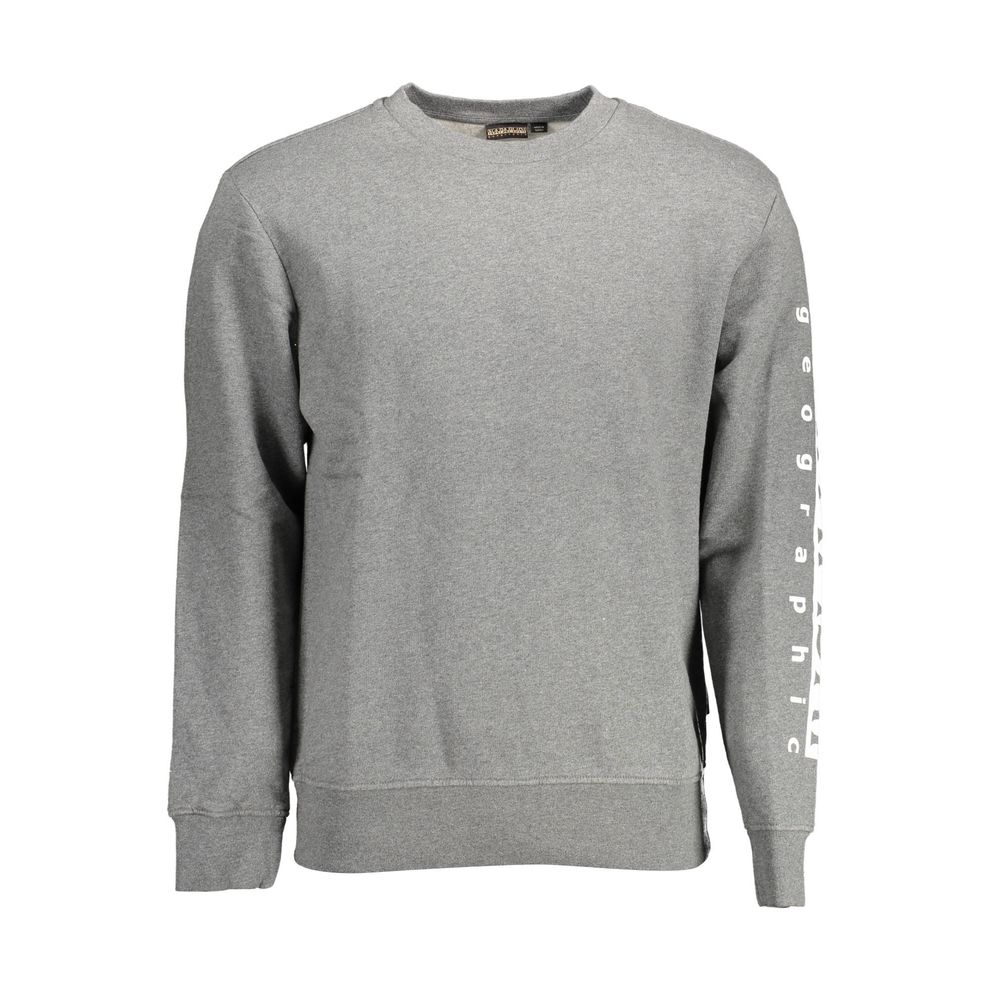 Pull Napapijri marron en coton pour homme