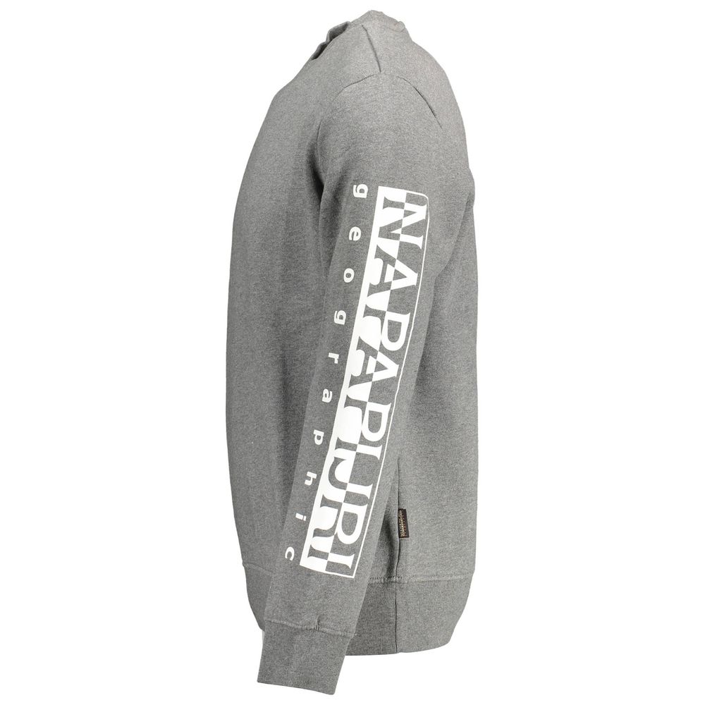 Pull Napapijri marron en coton pour homme