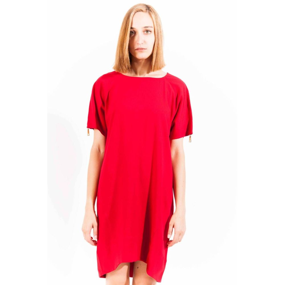 Love Moschino « Robe femme en viscose rouge »