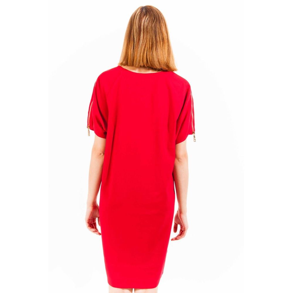 Love Moschino « Robe femme en viscose rouge »