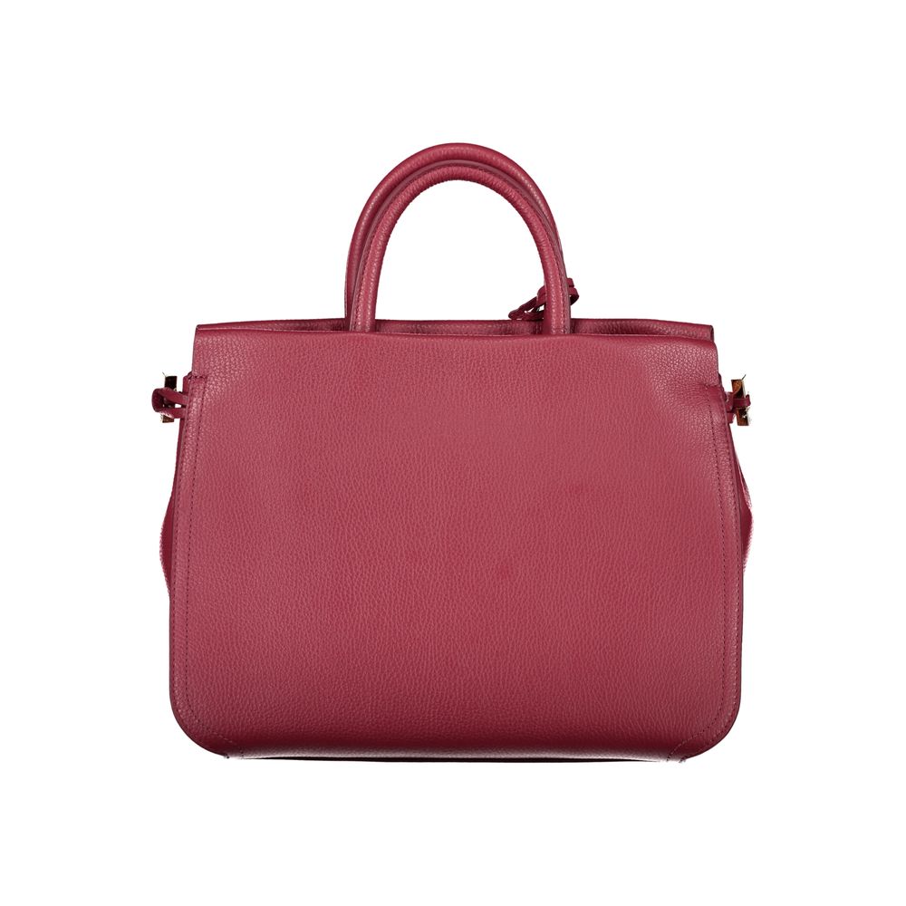 Sac à main en cuir rouge