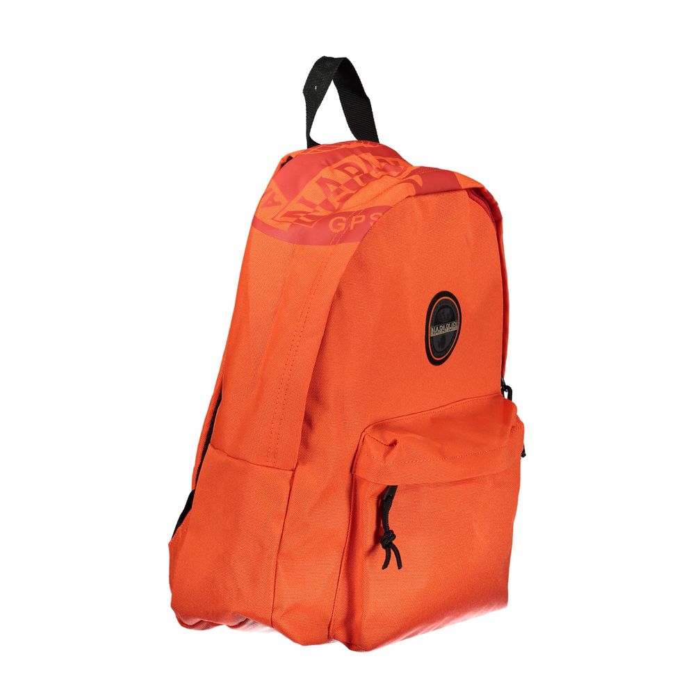 Sac à dos Napapijri Chic en coton rose avec détails contrastés