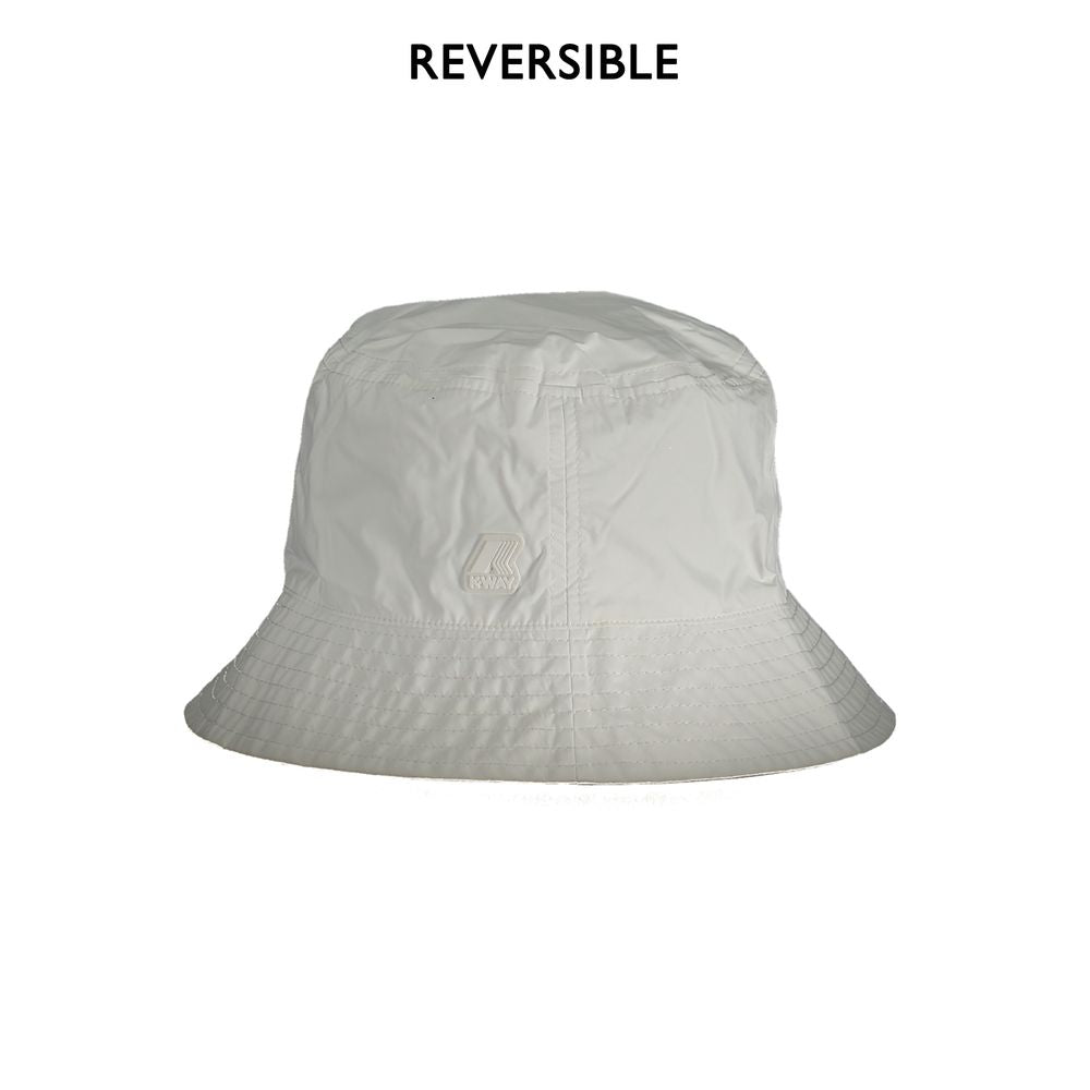 Chapeau K-WAY en polyamide blanc pour femme