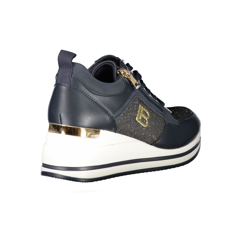 Laura Biagiotti Blauer Polyester Damen Sneaker