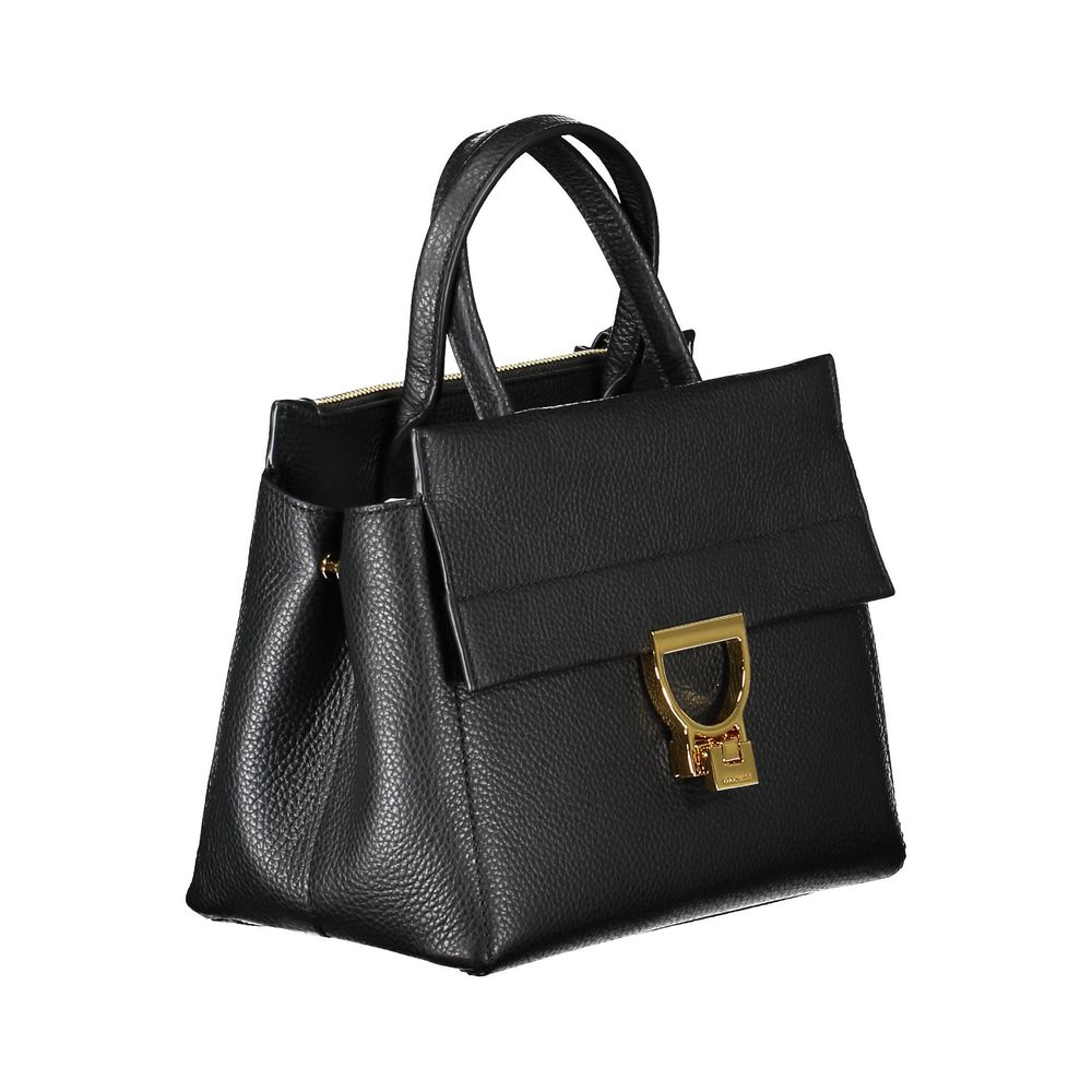 Coccinelle Schwarze Leder Damen Handtasche