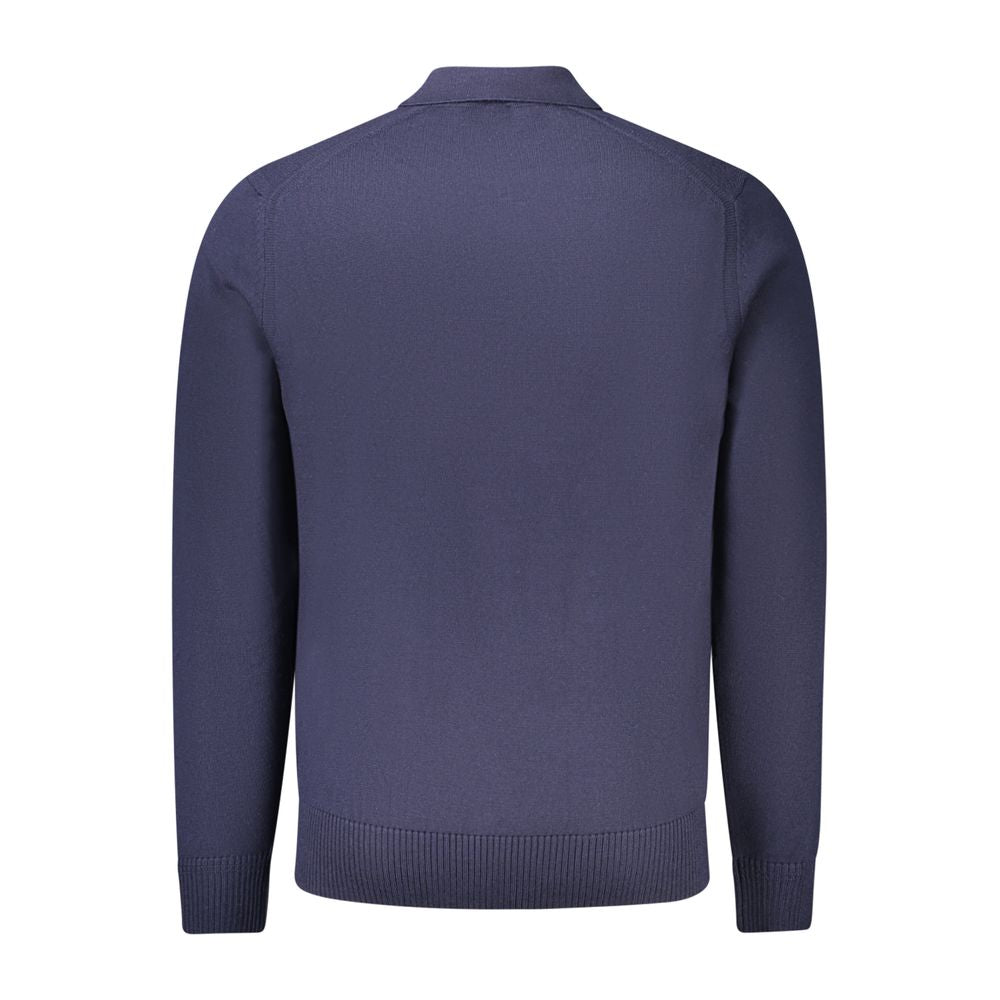 Pull en laine bleu Hugo Boss pour homme