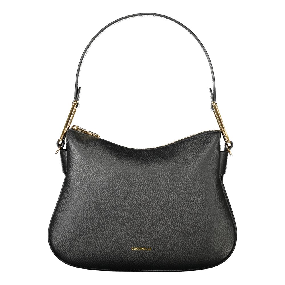 Coccinelle Schwarze Leder Damen Handtasche