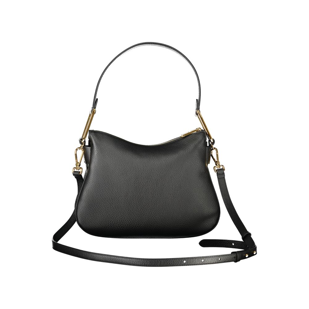Coccinelle Schwarze Leder Damen Handtasche