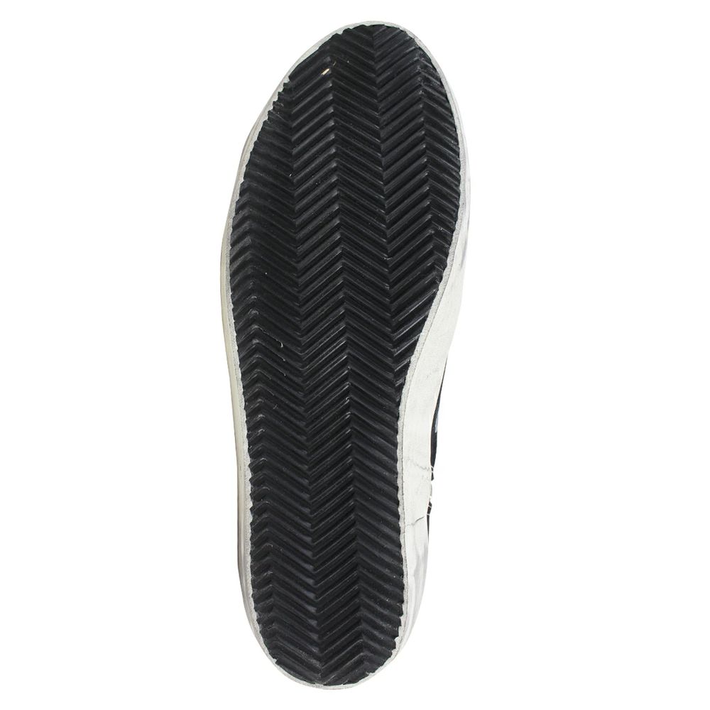 Golden Goose – Schwarzer Canvas-Sneaker