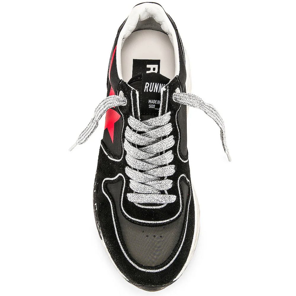 Golden Goose – Sneaker aus schwarzem Kalbsleder