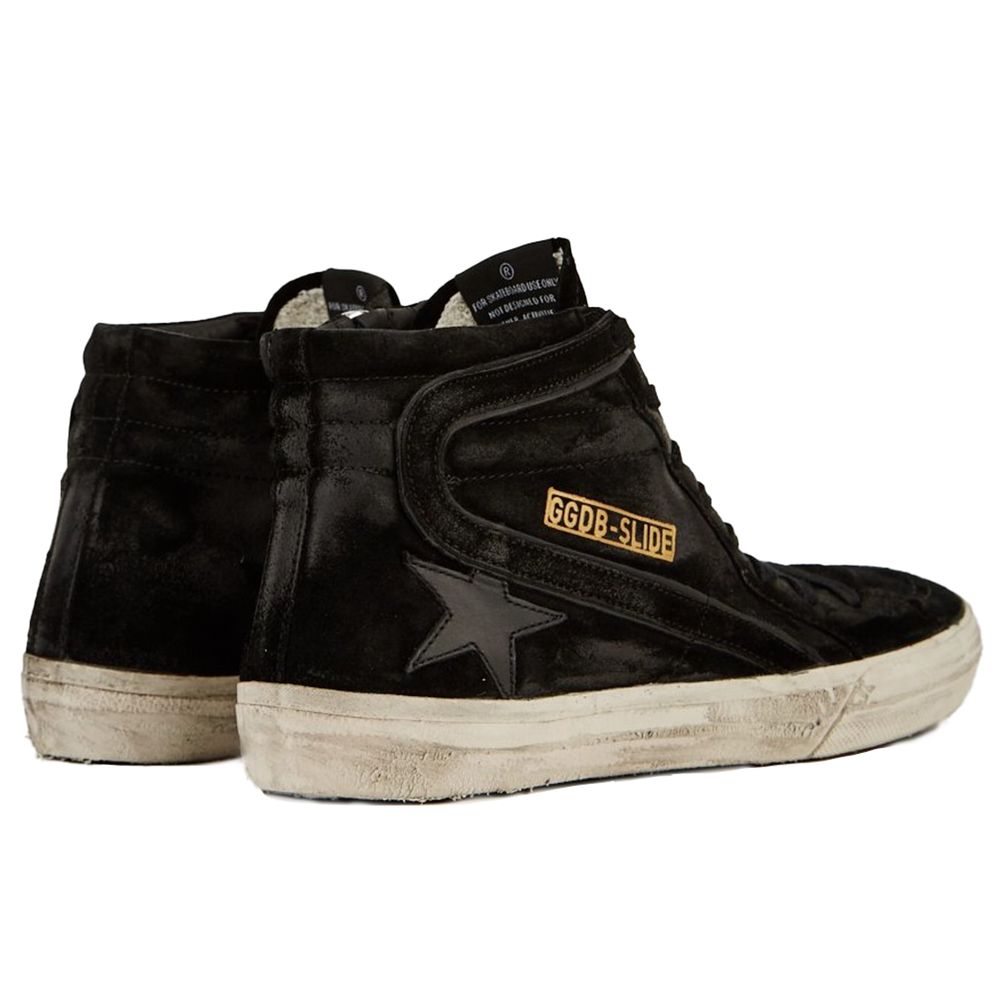 Golden Goose – Sneaker aus schwarzem Kalbsleder