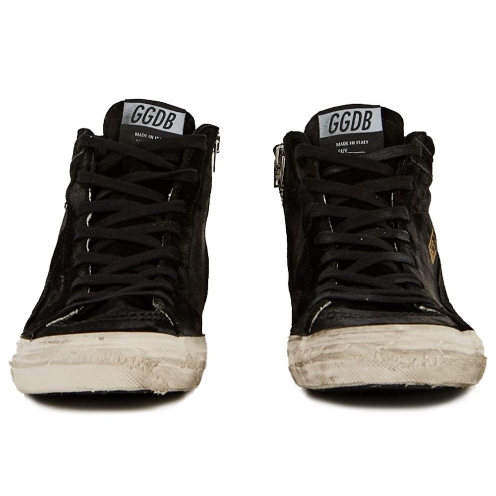 Golden Goose – Sneaker aus schwarzem Kalbsleder