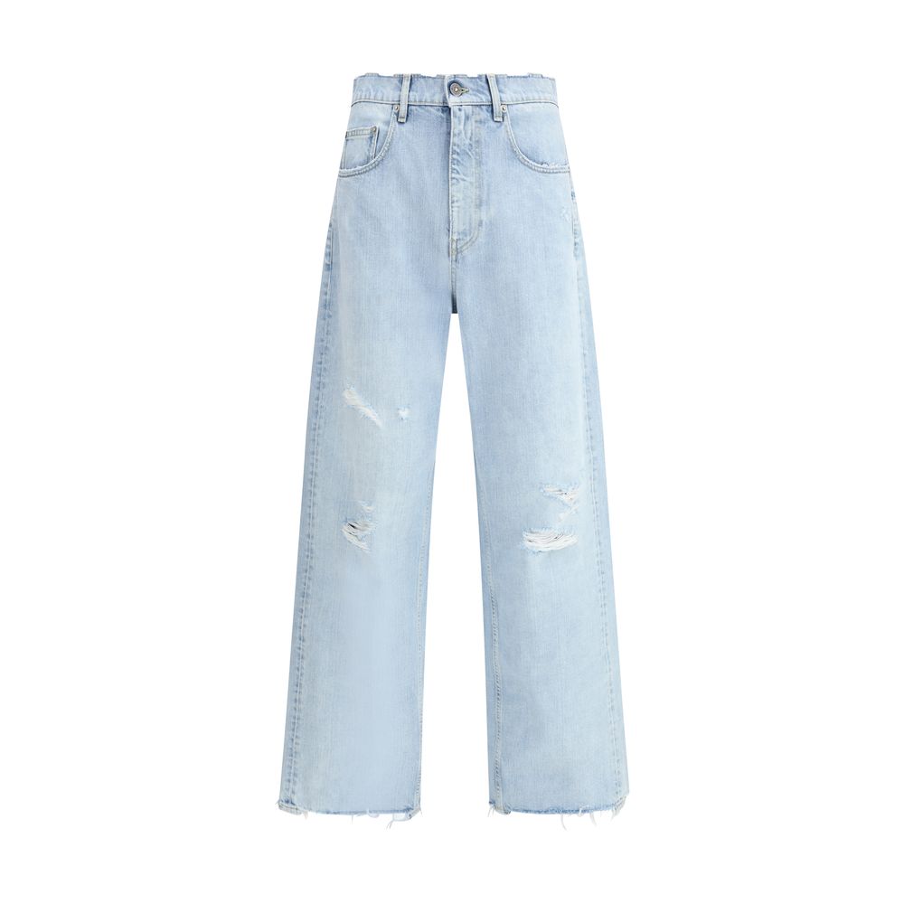 Golden Goose Morgan-Jeans mit weitem Bein
