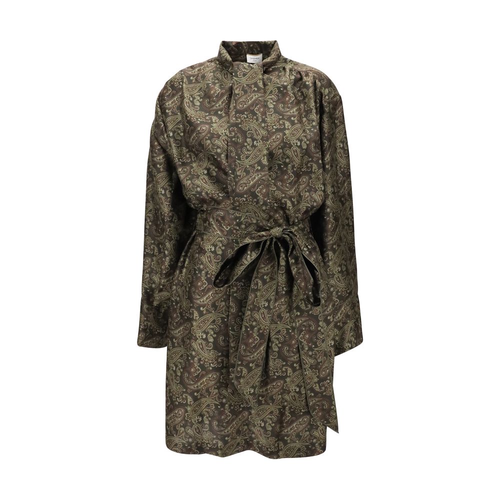 Kurzes Lavallière-Kleid von Saint Laurent