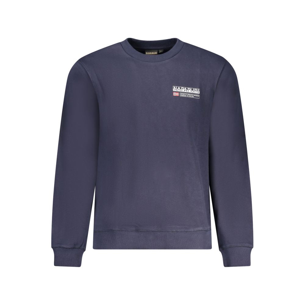 Pull en coton bleu Napapijri