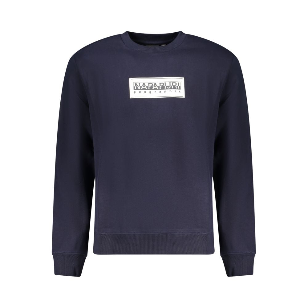Pull en coton bleu Napapijri