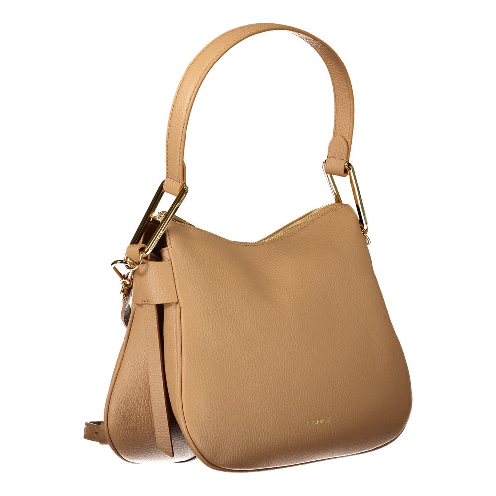 Coccinelle Braune Leder Damen Handtasche