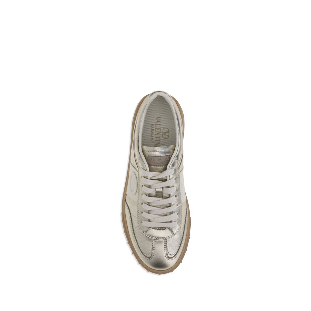 Baskets Upvillage en cuir laminé Valentino Garavani
