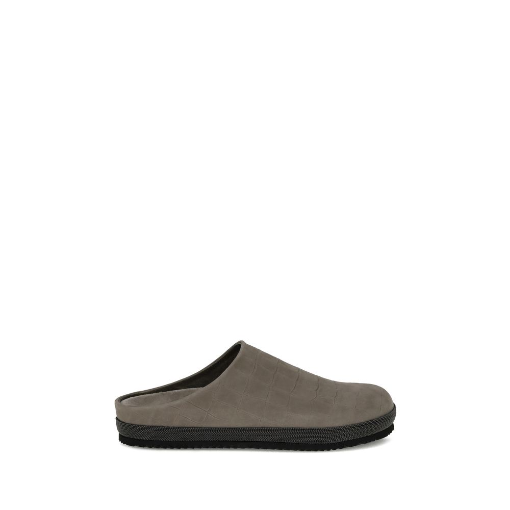 Brunello Cucinelli Mules en cuir