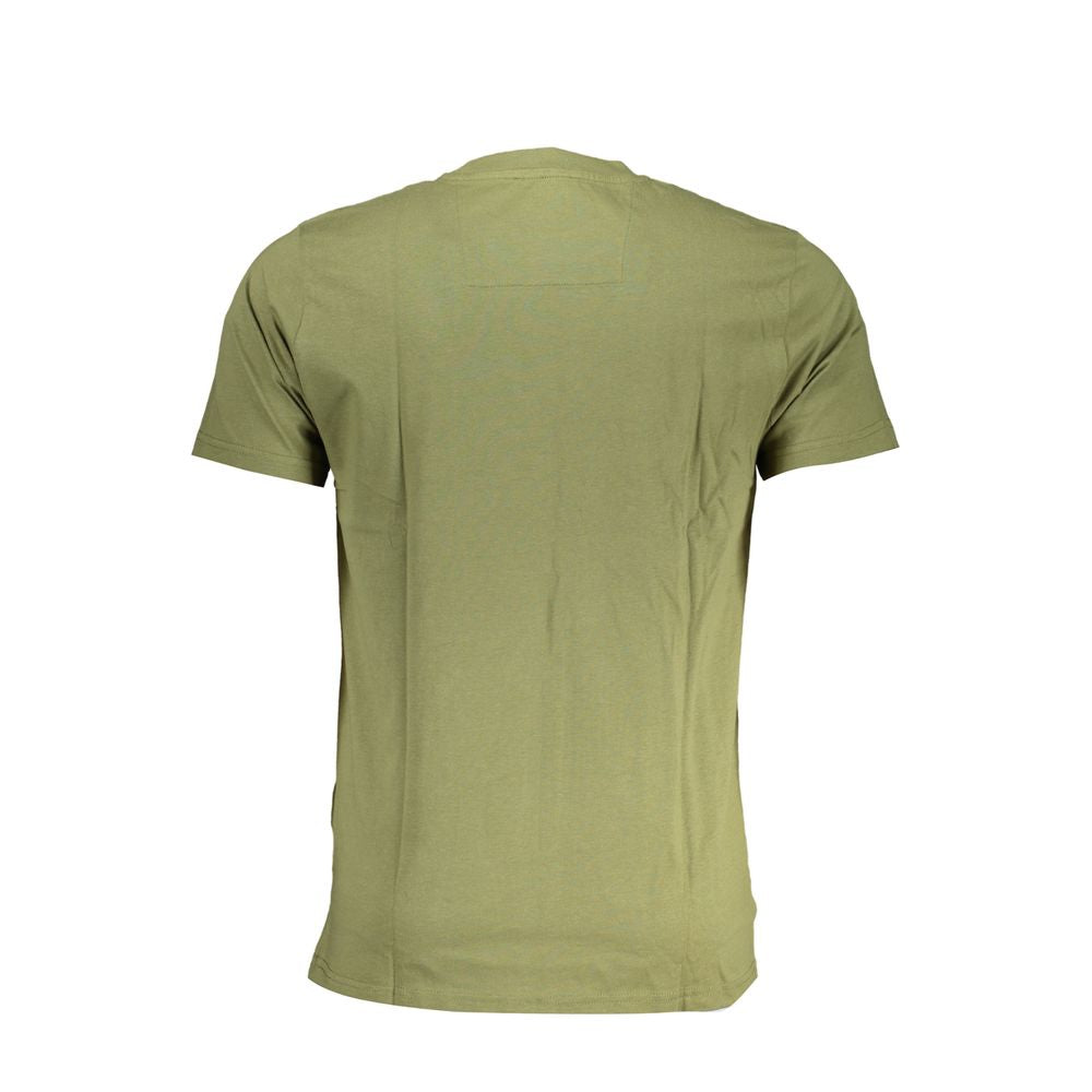 T-shirt en coton vert Cavalli Class