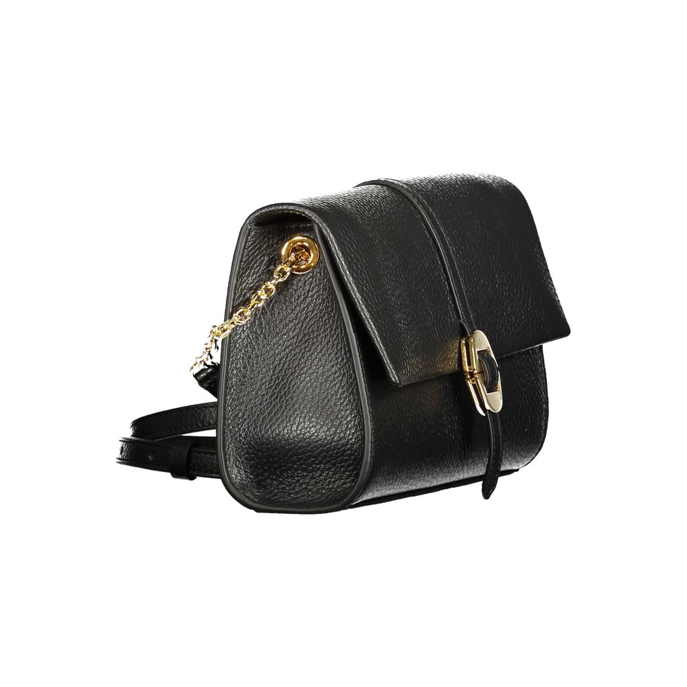 Coccinelle Schwarze Lederhandtasche