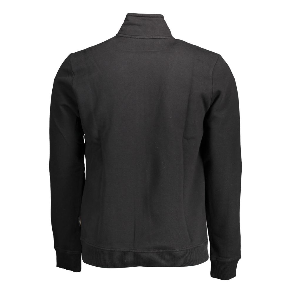 Pull Napapijri en coton noir pour homme