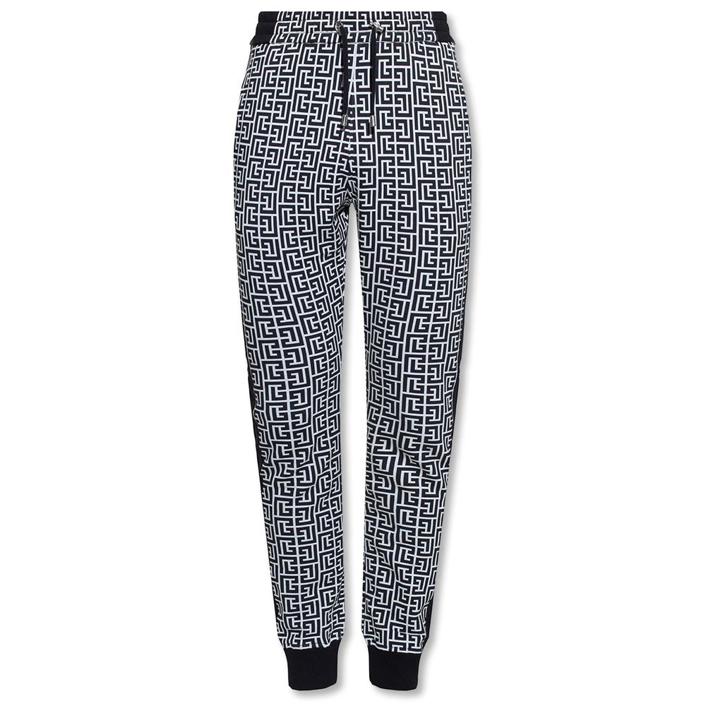 Jean et pantalon en coton noir Balmain
