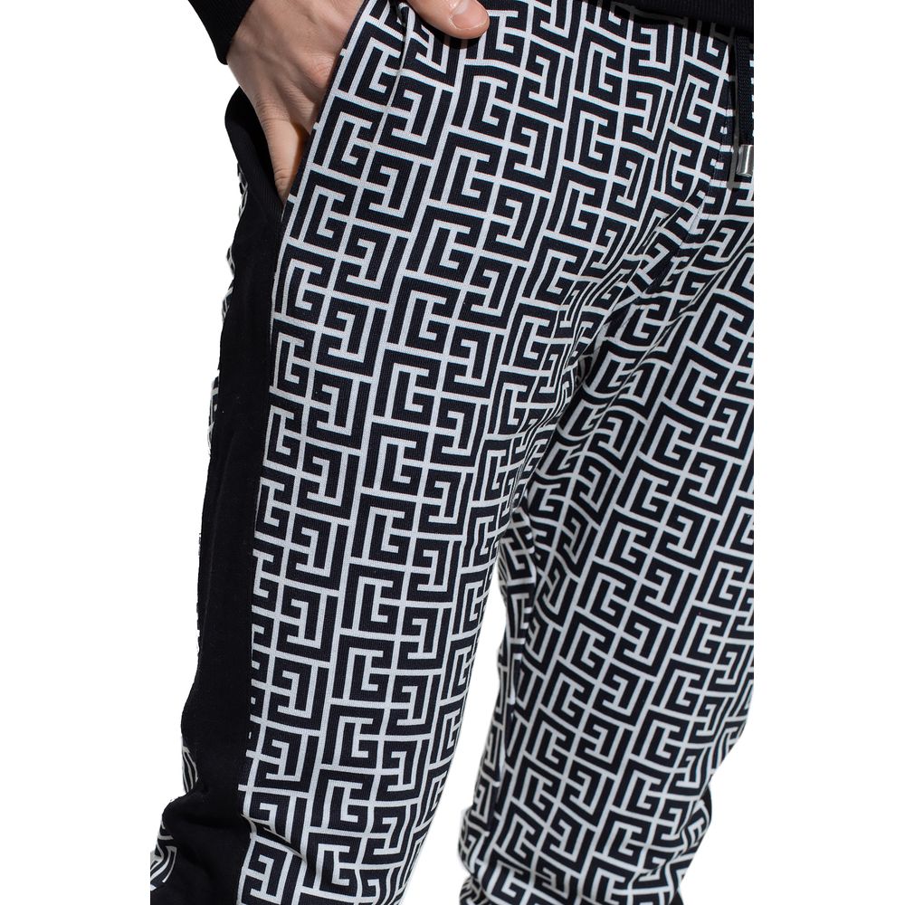 Jean et pantalon en coton noir Balmain