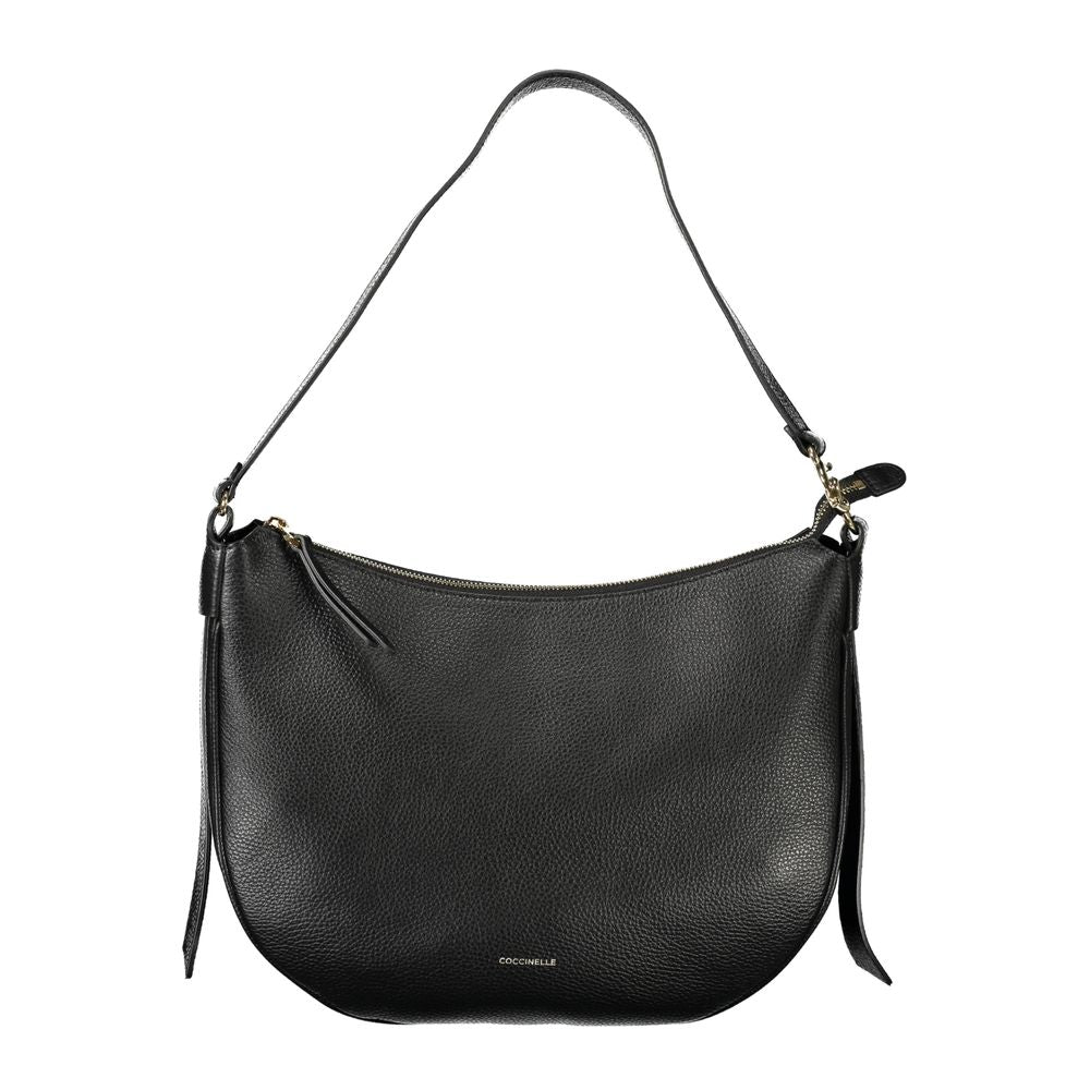Coccinelle Schwarze Lederhandtasche