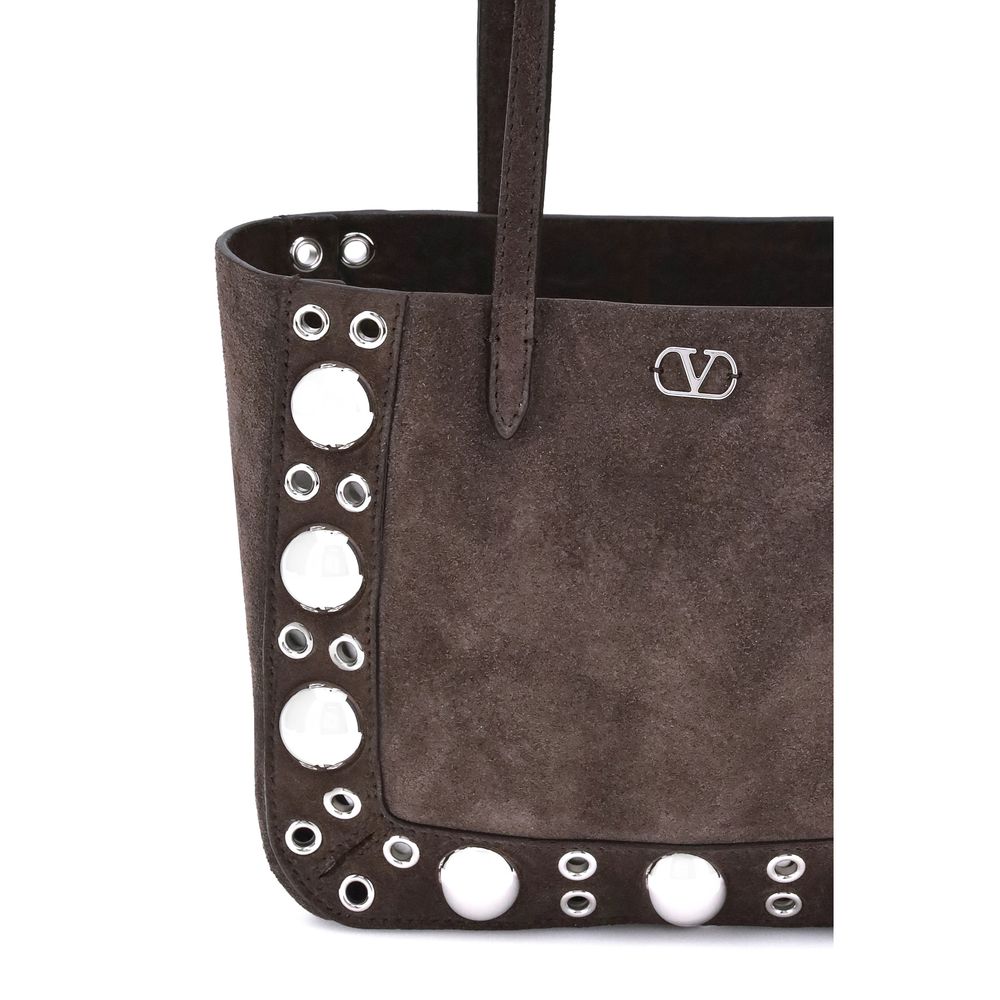 Valentino Garavani Wildleder-Nellcôte-Einkaufstasche