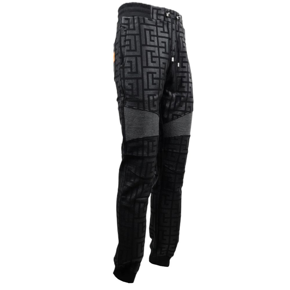 Jean et pantalon en coton noir Balmain