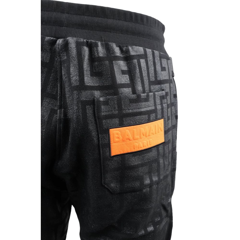Jean et pantalon en coton noir Balmain