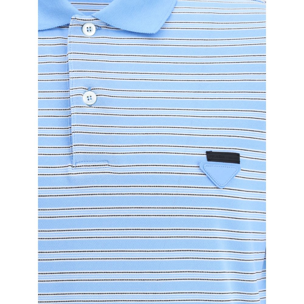 Prada gestreifter Polopullover
