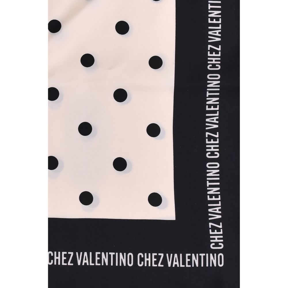 Valentino Garavani Polka Dot Seidenschal