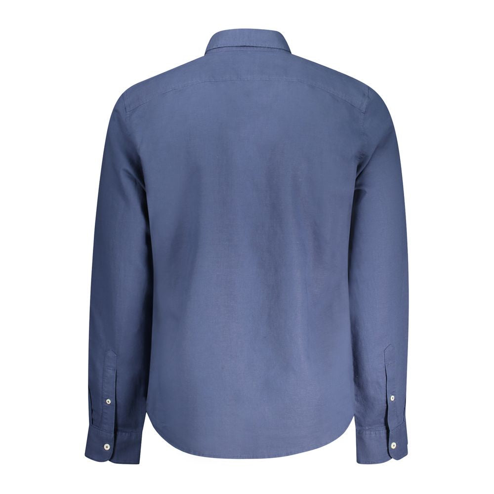 Chemise en coton bleu Timberland