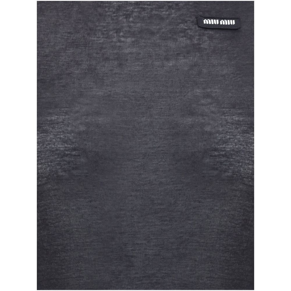 Miu Miu Langes Jerseykleid