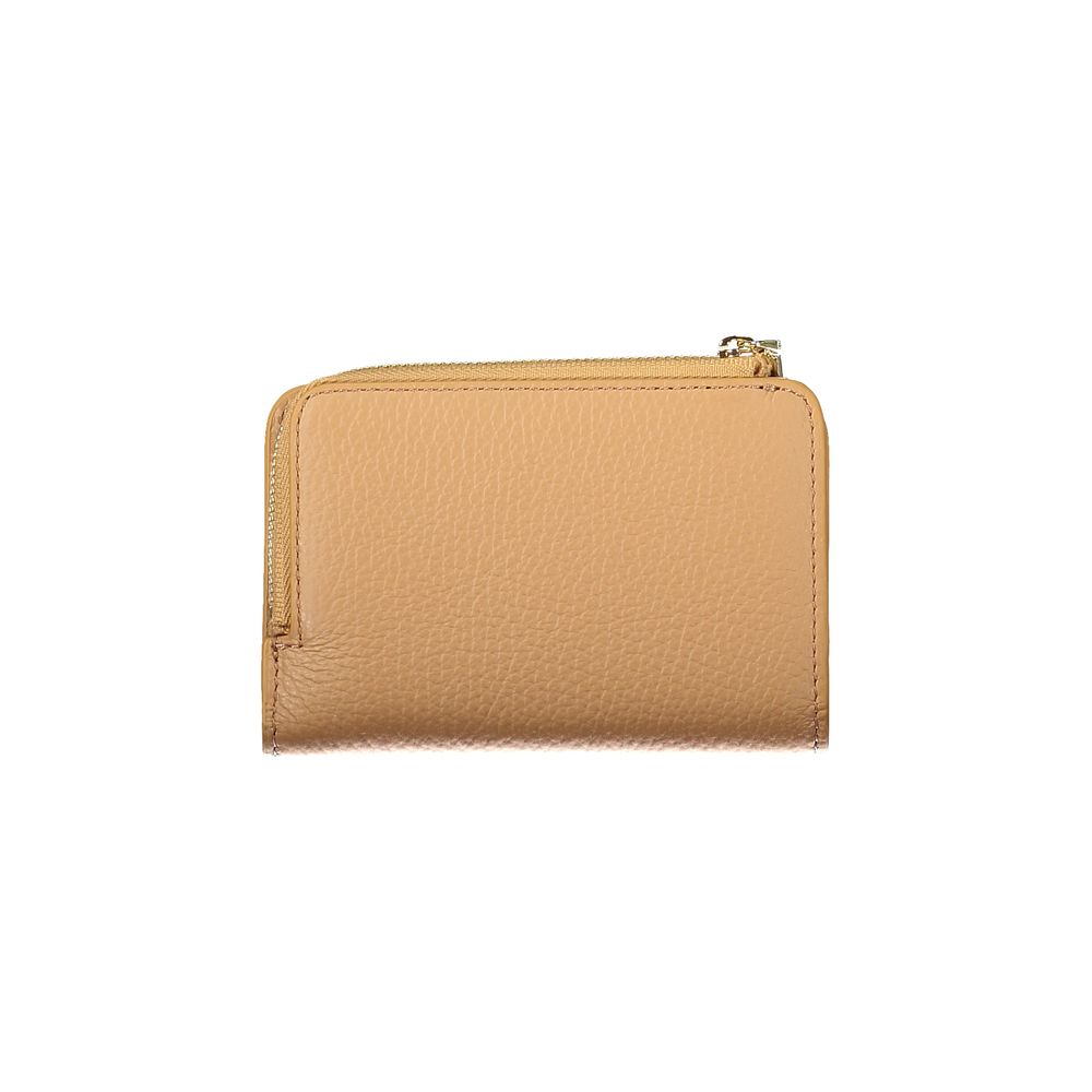 Coccinelle Damen-Geldbörse aus braunem Leder